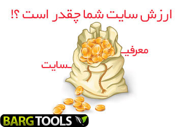 ارزش سایت یا وبلاگ شما چقدر است